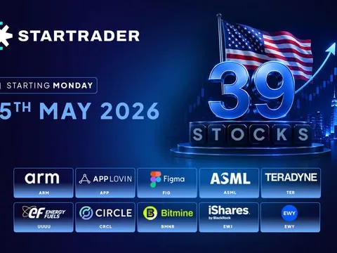 STARTRADER ra mắt 33 cổ phiếu Mỹ và ETF mới thuộc các lĩnh vực đang định hình tương lai của thị trường toàn cầu