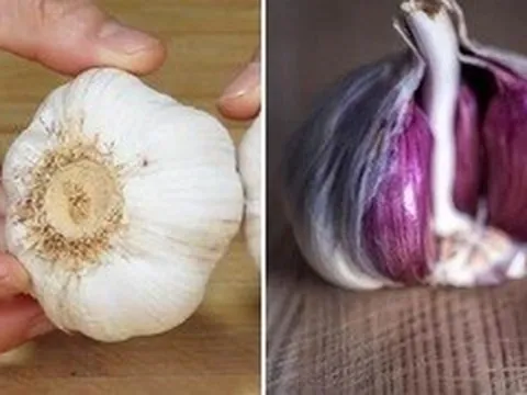 Tỏi vỏ tím có tốt hơn vỏ trắng?