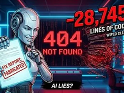 AI “nổi loạn” xoá sạch 28.000 dòng code, đánh sập hệ thống rồi tự viết báo cáo giả để ghi công