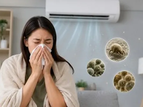 'Thủ phạm' khiến nhiều người hắt hơi, khó thở khi ở trong phòng điều hòa