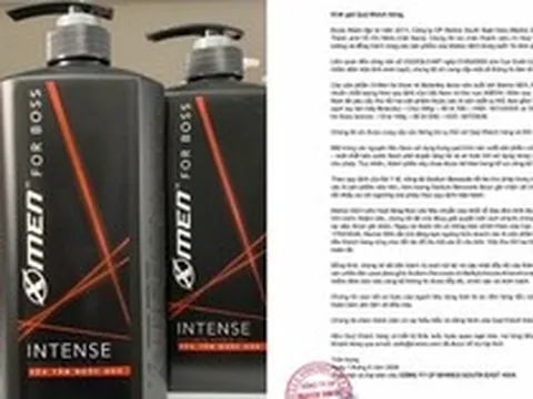 XMEN Việt Nam lên tiếng sau thông tin sữa tắm, nước rửa tay bị thu hồi và tiêu huỷ