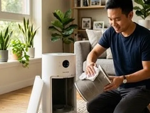 Cách vệ sinh máy lọc không khí