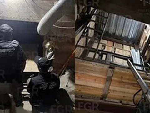 Phát hiện đường hầm buôn lậu xuyên biên giới dài 265m từ Mexico sang Mỹ, ngụy trang tinh vi dưới nhà dân