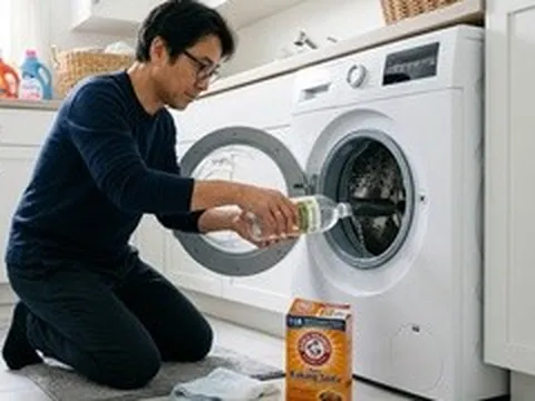 Cách vệ sinh sâu cho máy giặt mà không cần gọi thợ