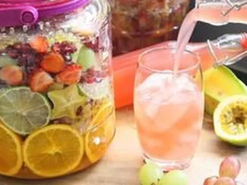 Uống nước hoa quả lên men có tốt?