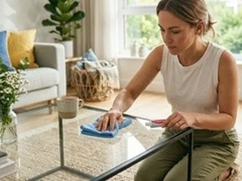 Mẹo làm mờ vết xước trên kính