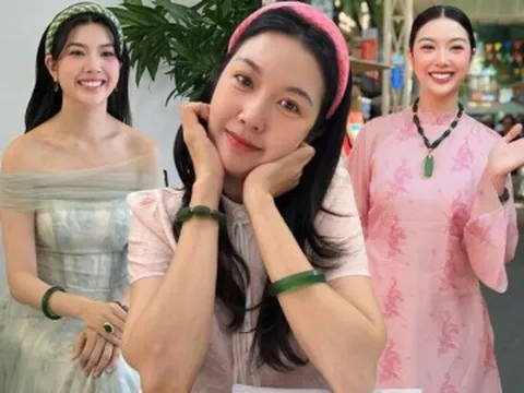 Mỹ nhân Việt lấy chồng gia thế "khủng" mê diện ngọc, ngó bộ sưu tập không ít người phải trầm trồ