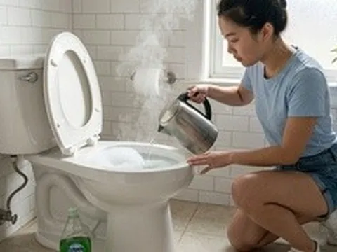Mẹo thông tắc bồn cầu nhanh bất ngờ