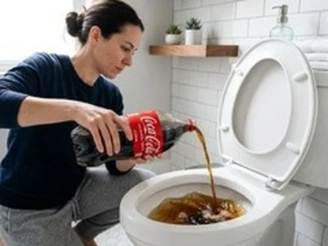 Đổ Coca-cola xuống bồn cầu có tác dụng gì?