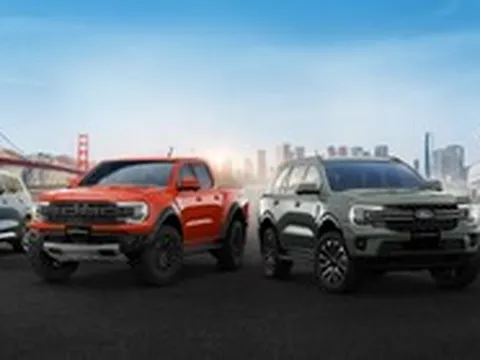 Bảng giá xe Ford tháng 6/2026 mới nhất