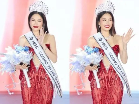 Nam Anh đăng quang Miss Cosmo TP.HCM 2026, Nam Em lên tiếng về ngôi vị Á khôi 1
