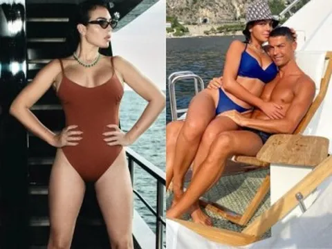 Siêu mẫu 32 tuổi - hôn thê của cầu thủ Ronaldo sexy khoe đường cong nghẹt thở