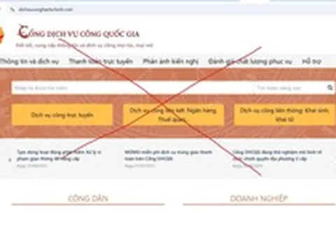 Công an cảnh báo gấp tất cả người dân truy cập “dichvuconghanhchinh.com”