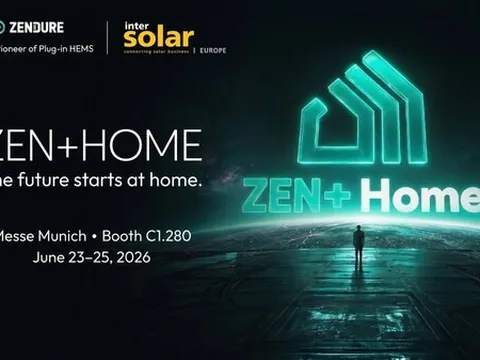 Zendure ra mắt hệ sinh thái năng lượng AI ZEN+ HOME tại Intersolar 2026