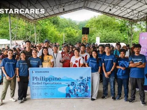 STARTRADER chung tay hỗ trợ 300 gia đình chịu ảnh hưởng bởi trận động đất tại Philippines