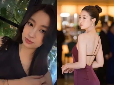 Đỗ Mỹ Linh đeo vòng tay hơn một tỷ đồng đi ăn tối