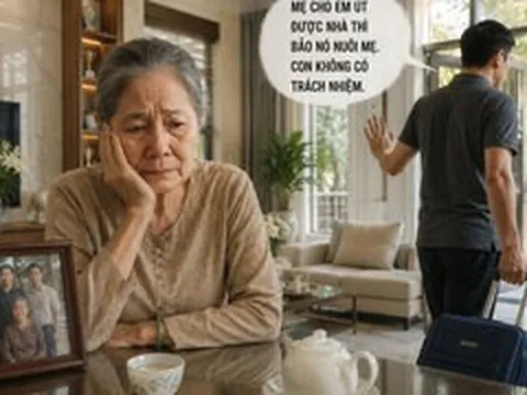 Con trai cả từ chối phụng dưỡng, bảo 'đem nhà cho con út thì để nó nuôi mẹ'