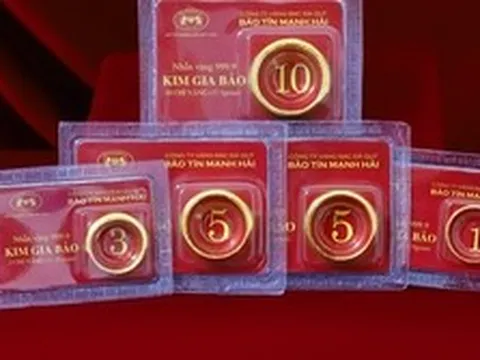 Giá vàng 9999 Bảo Tín Mạnh Hải hôm nay 20/6/2026 nhiêu 1 chỉ?