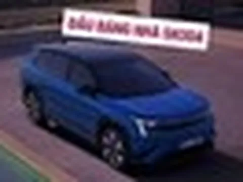 Skoda Peaq ra mắt: SUV điện lớn nhất hãng, chạy 647km/sạc, có chi tiết lần đầu xuất hiện