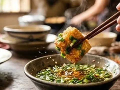 Cách làm đậu tẩm mỡ hành đúng kiểu Hà Nội