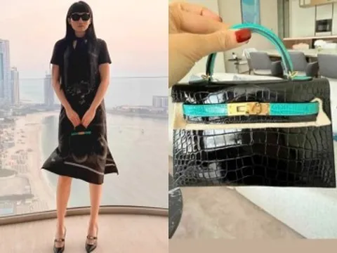 Kha Mỹ Vân đặt Hermès làm chiếc túi "không phải có tiền là mua được"