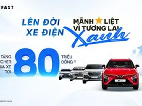 VinFast tặng voucher lên tới 80 triệu đồng để khách cũ chuyển đổi sang xe điện