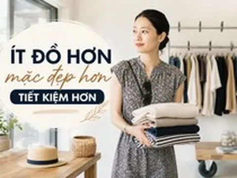 Mẹ 1 con chia sẻ: Bỏ gần nửa tủ quần áo, tôi tiết kiệm được gần 20 triệu đồng mỗi năm mà lại mặc đẹp hơn trước