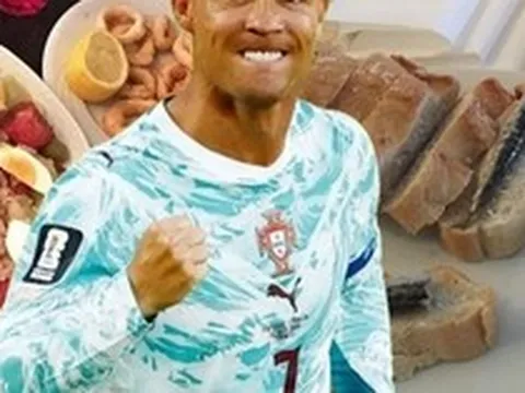 Bữa ăn quan trọng nhất của Ronaldo