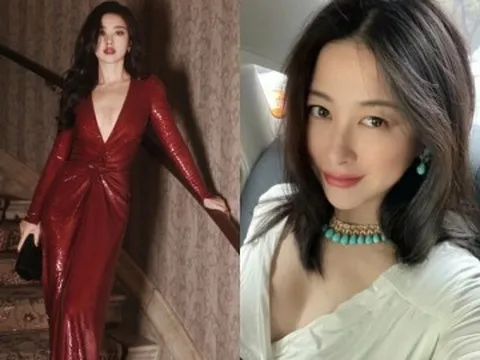 "Mỹ nhân đẹp nhất Trung Quốc" đeo ngọc lam tôn vẻ thanh tao, khí chất tiểu thư khó ai bì kịp