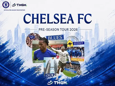 TMGM đồng hành cùng Chelsea FC trong chuyến du đấu trước mùa giải 2026 tại Châu Á - Thái Bình Dương