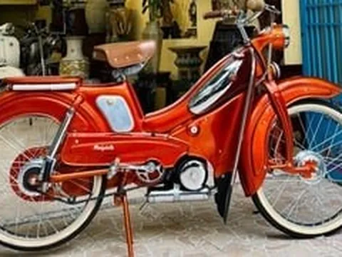 Xe đạp máy Pháp hơn 60 năm tuổi có giá đắt ngang xe ga Vespa