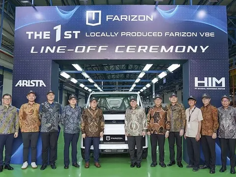 Nhà máy KD đầu tiên ở nước ngoài của Farizon khai trương tại Indonesia, chiếc V8E lắp ráp nội địa đầu tiên xuất xưởng