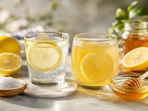Buổi sáng nên uống chanh muối hay chanh mật ong?