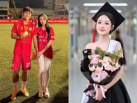 Nhan sắc bạn gái hơn 3,6 triệu người theo dõi của cầu thủ Minh Phúc
