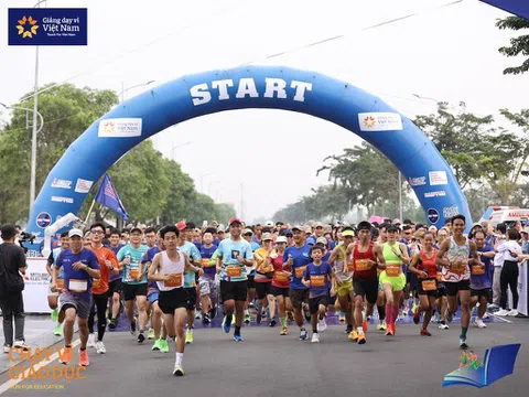 Giảng dạy vì Việt Nam tổ chức giải chạy gây quỹ: “Chạy Vì Giáo Dục - Run For Education”