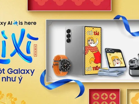 Sắc xuân hòa cùng công nghệ: “Galaxy AI is here - Lì xì một Galaxy như ý”, mừng mùa Tết Việt tinh hoa