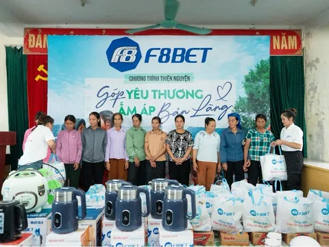 Hành trình lan tỏa yêu thương F8BET - Yêu thương không chọn nơi dừng chân