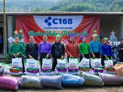 Những bước chân viết nên câu chuyện tử tế: Hành trình nhân ái C168