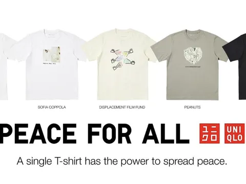 UNIQLO lan tỏa thông điệp hòa bình qua các thiết kế áo thun PEACE FOR ALL mới