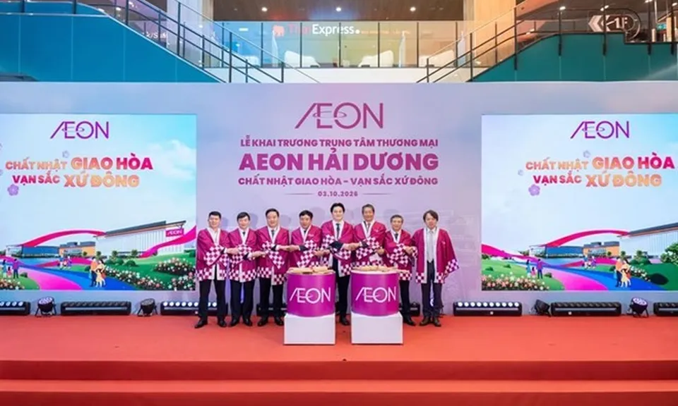 AEON Hải Dương khai trương, đánh dấu bước tiến mới tại Việt Nam